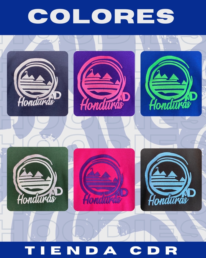 Hoodies con logo bordado 