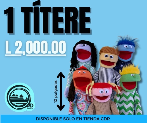 Títeres de colores 